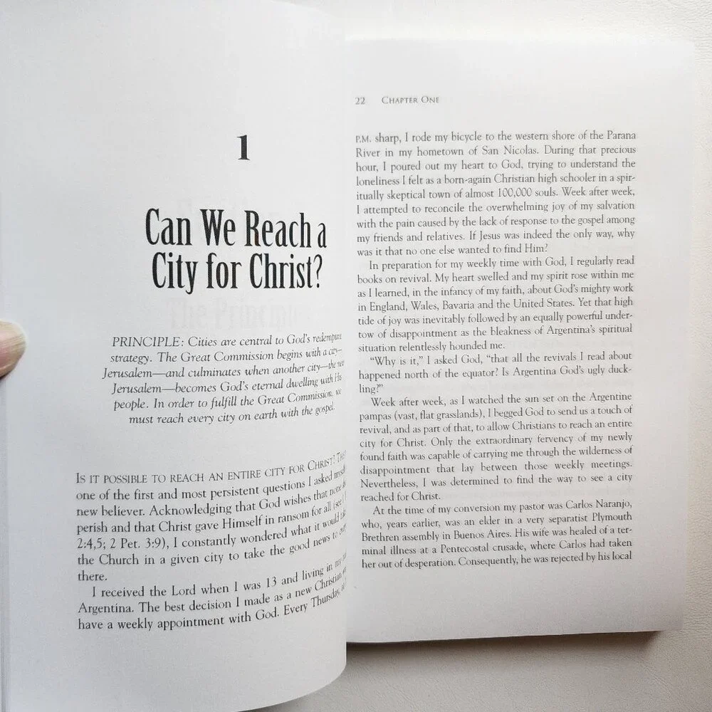 That None Should Perish: How to Reach Entire Cities for Christ... Ed Silvoso NEW